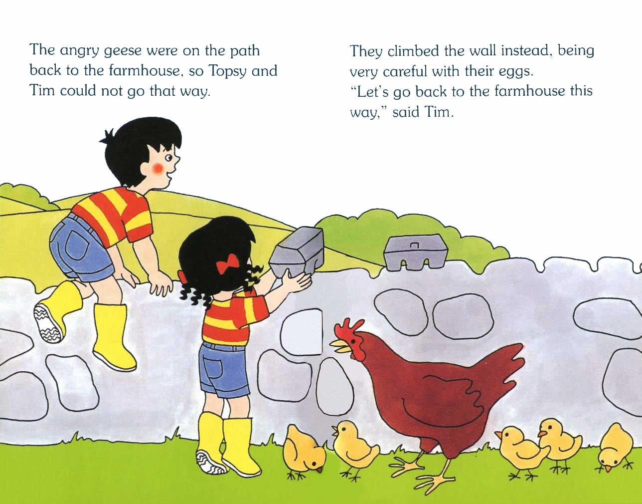 Ladybird - Topsy Tim Books - At the Farm (07),绘本,绘本故事,绘本阅读,故事书,童书,图画书,课外阅读
